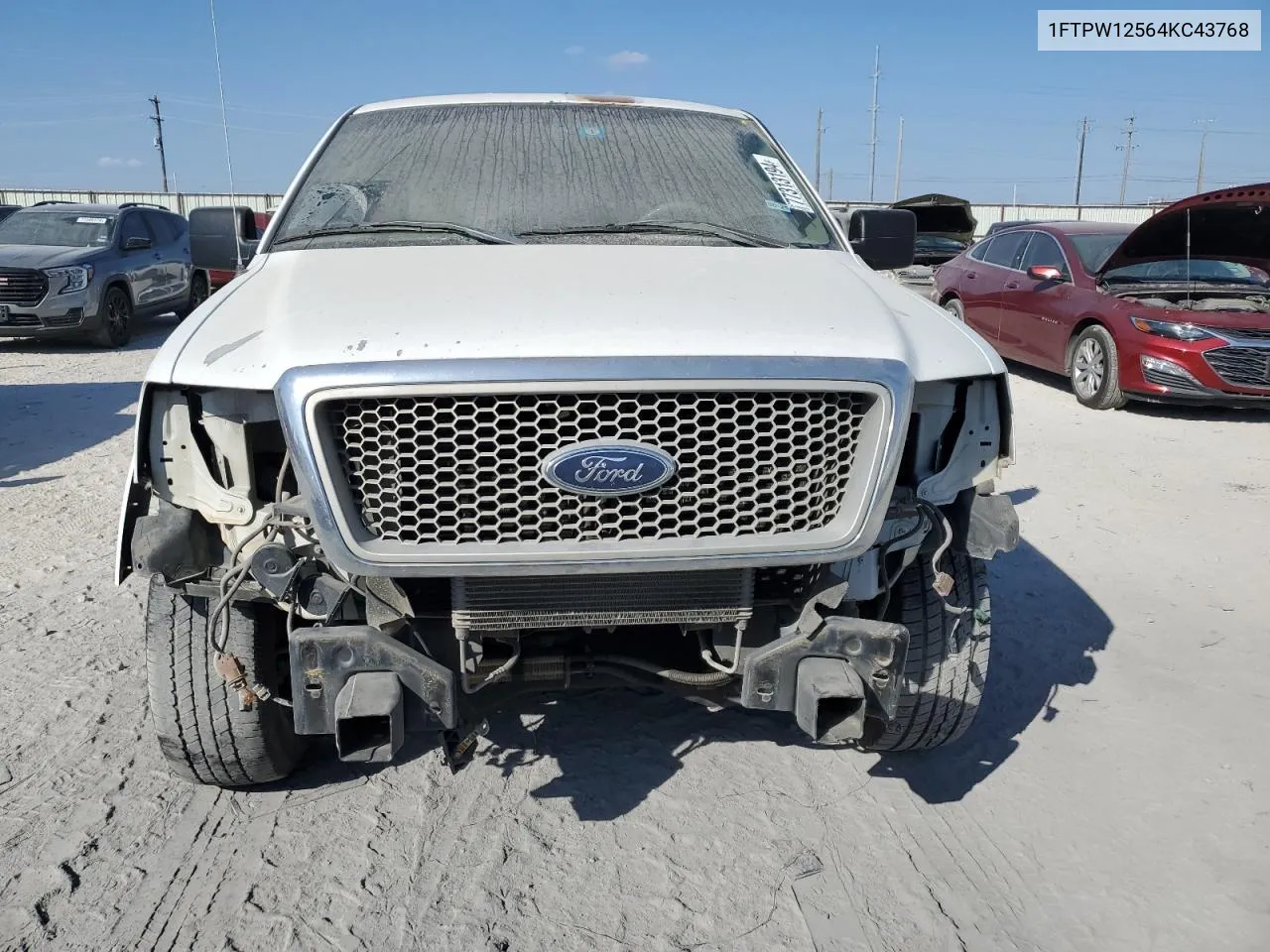 2004 Ford F150 Supercrew VIN: 1FTPW12564KC43768 Lot: 77313194