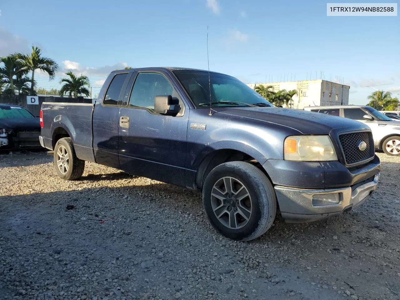 2004 Ford F150 VIN: 1FTRX12W94NB82588 Lot: 77564814