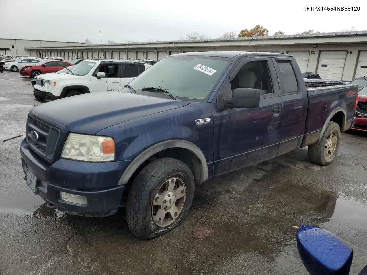 2004 Ford F150 VIN: 1FTPX14554NB68120 Lot: 78726214