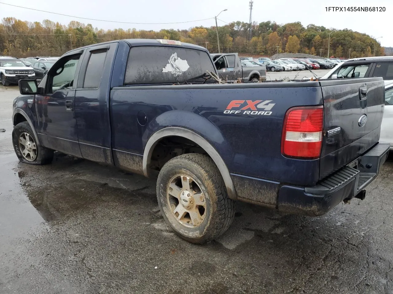 2004 Ford F150 VIN: 1FTPX14554NB68120 Lot: 78726214