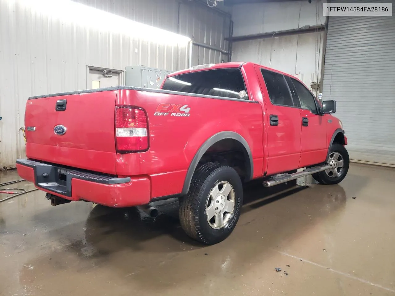 2004 Ford F150 Supercrew VIN: 1FTPW14584FA28186 Lot: 79004464