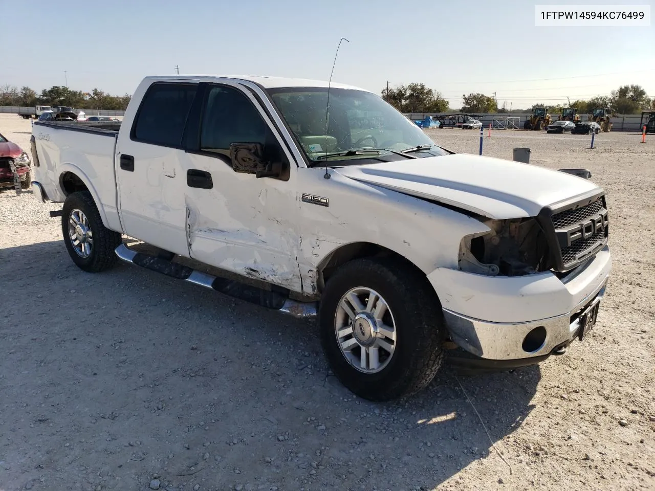 2004 Ford F150 Supercrew VIN: 1FTPW14594KC76499 Lot: 80161044