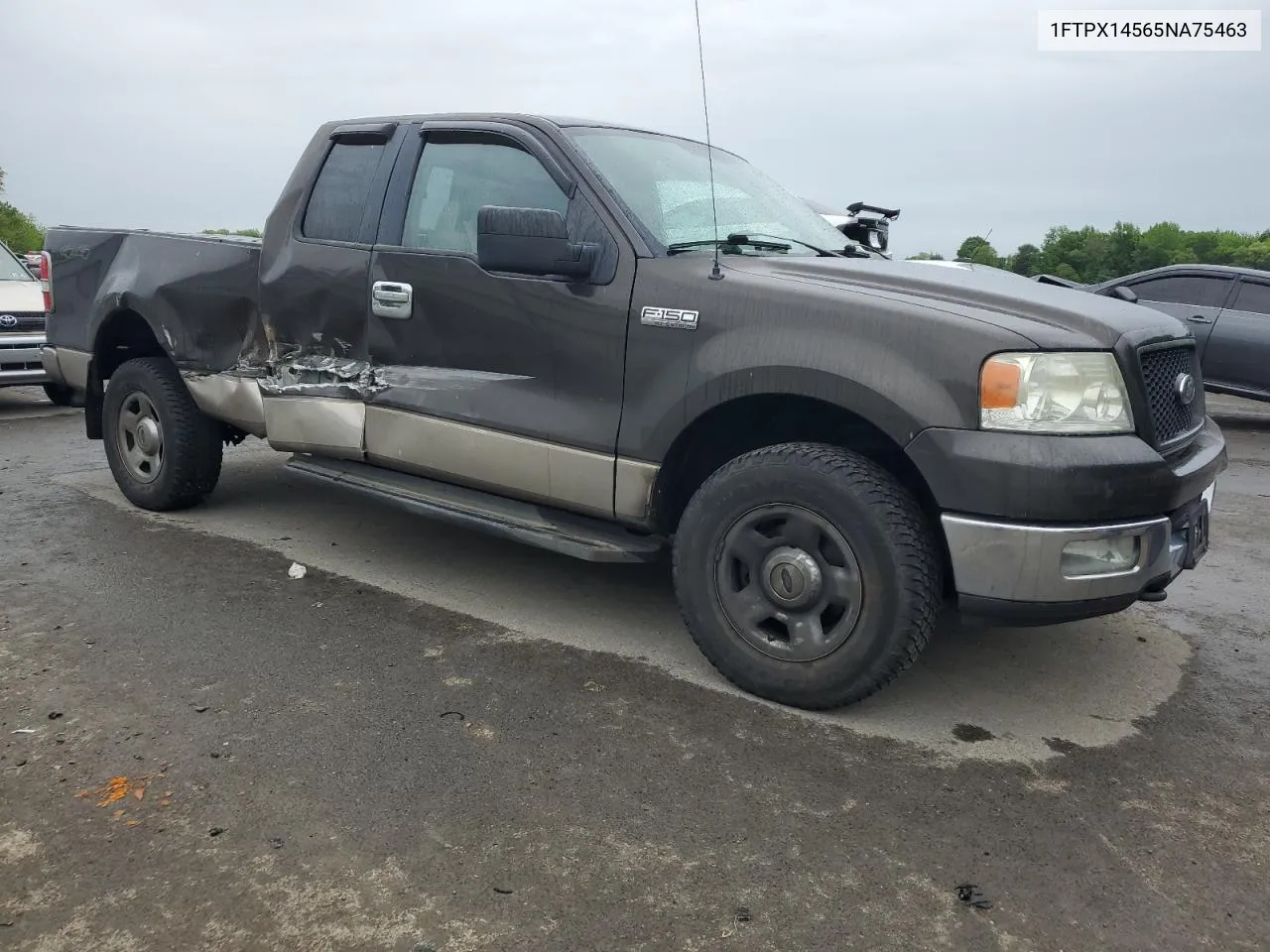 2005 Ford F150 VIN: 1FTPX14565NA75463 Lot: 54307774