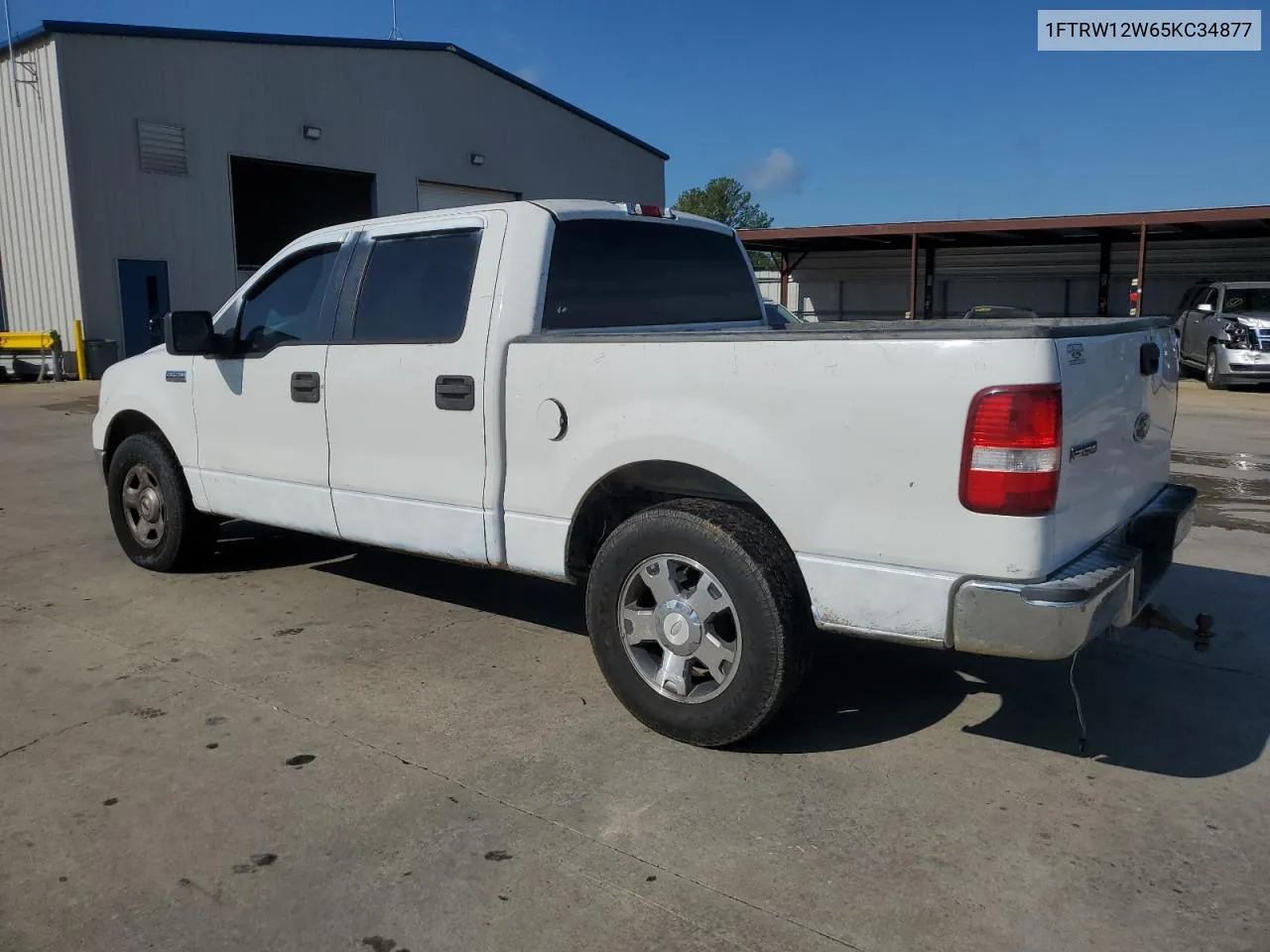 2005 Ford F150 Supercrew VIN: 1FTRW12W65KC34877 Lot: 55822904