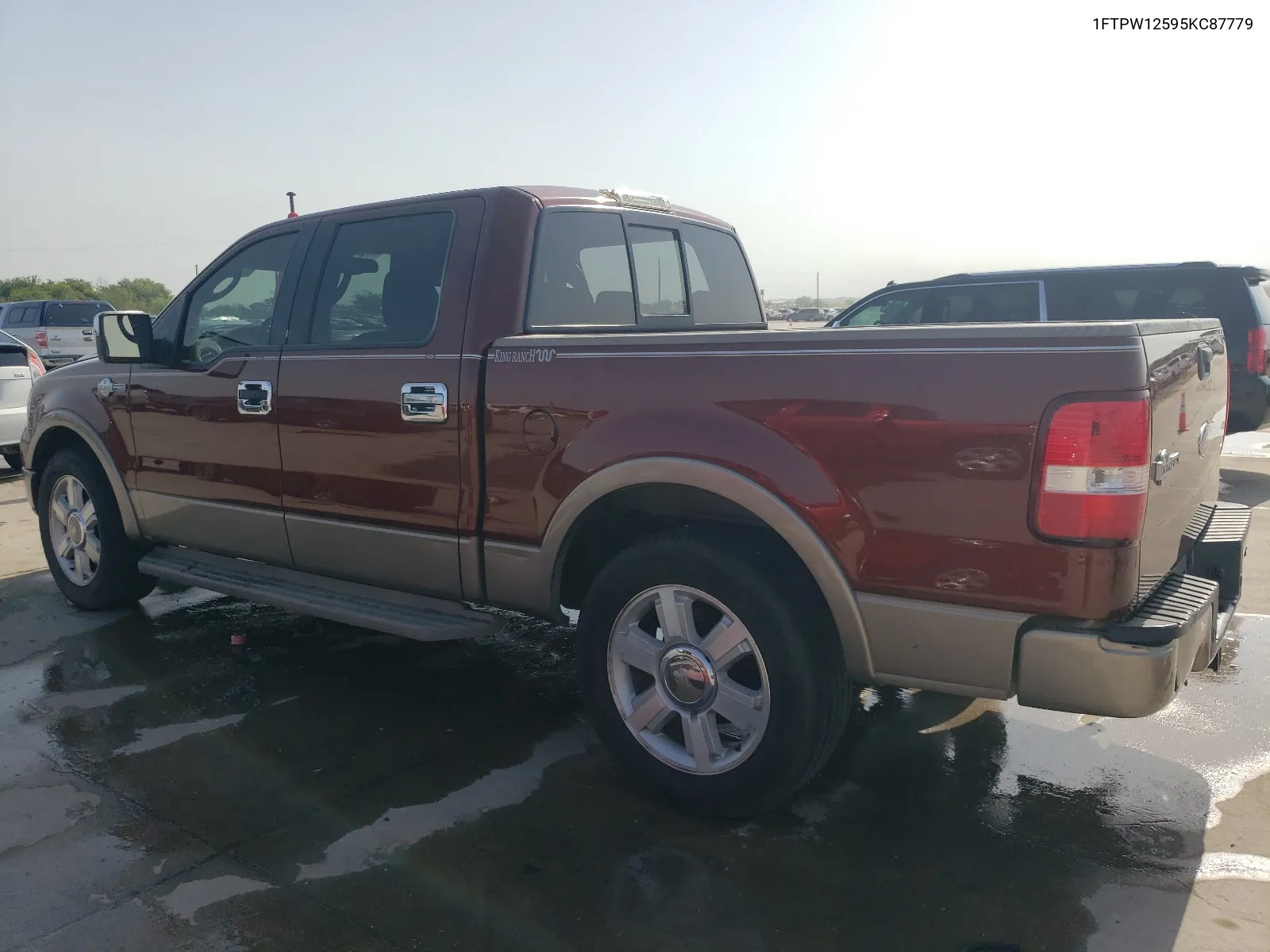 2005 Ford F150 Supercrew VIN: 1FTPW12595KC87779 Lot: 62838454