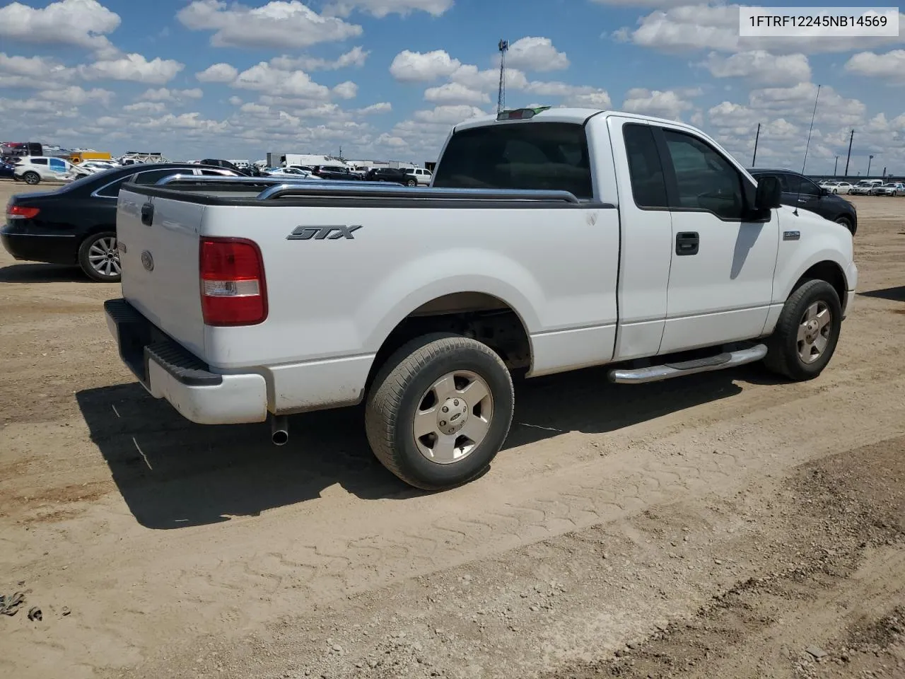 2005 Ford F150 VIN: 1FTRF12245NB14569 Lot: 63001624