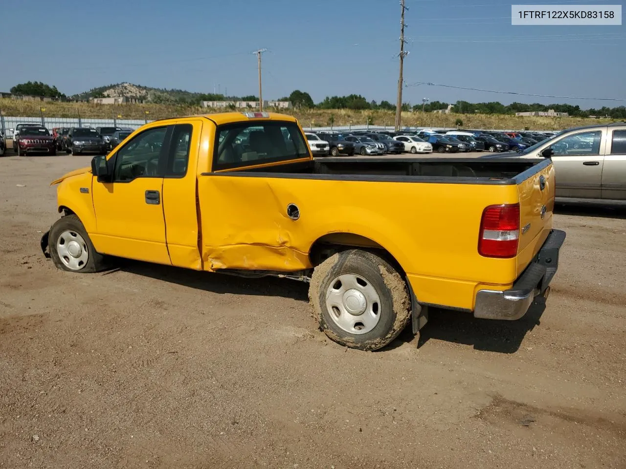 2005 Ford F150 VIN: 1FTRF122X5KD83158 Lot: 63909054