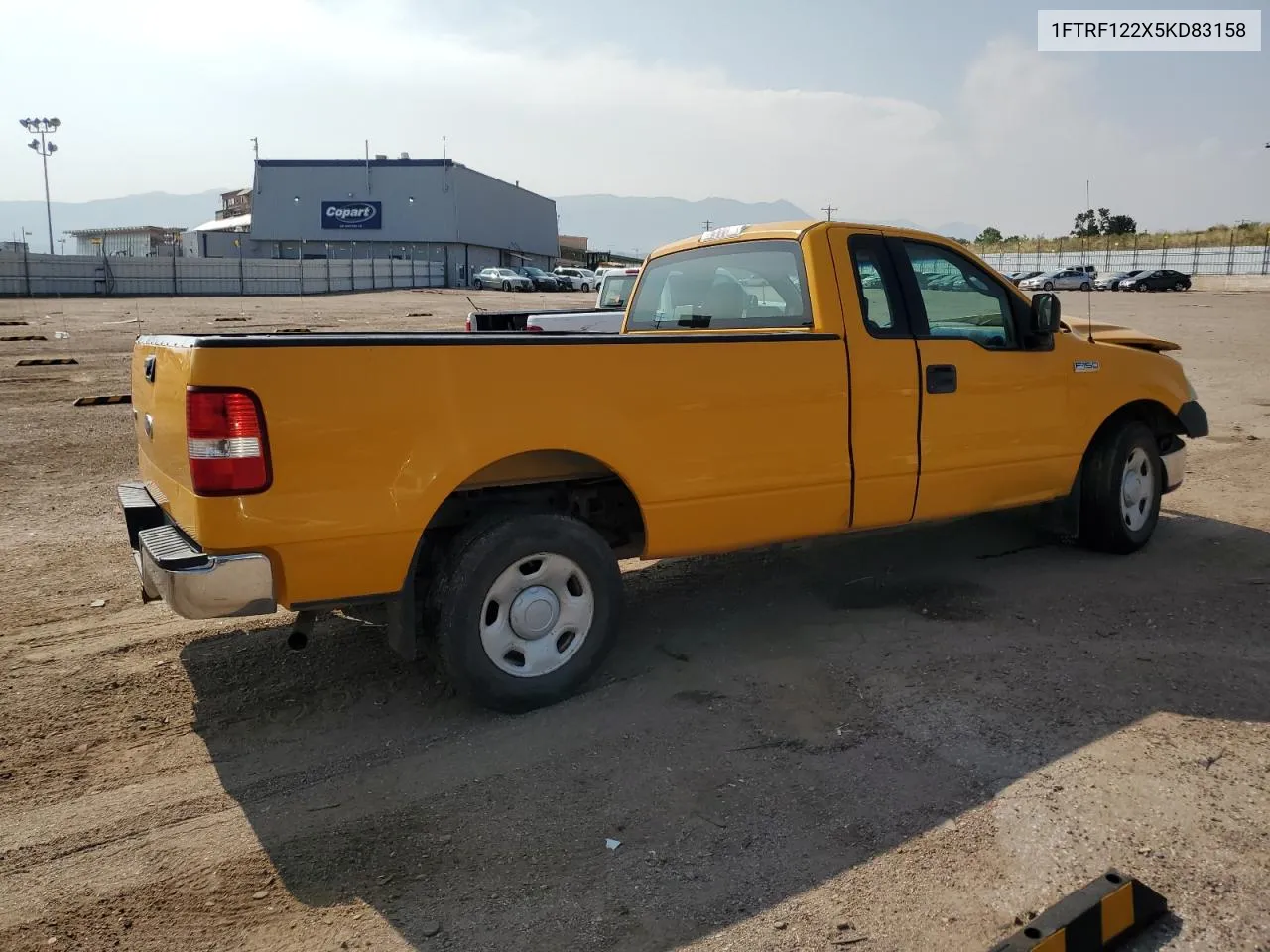 2005 Ford F150 VIN: 1FTRF122X5KD83158 Lot: 63909054