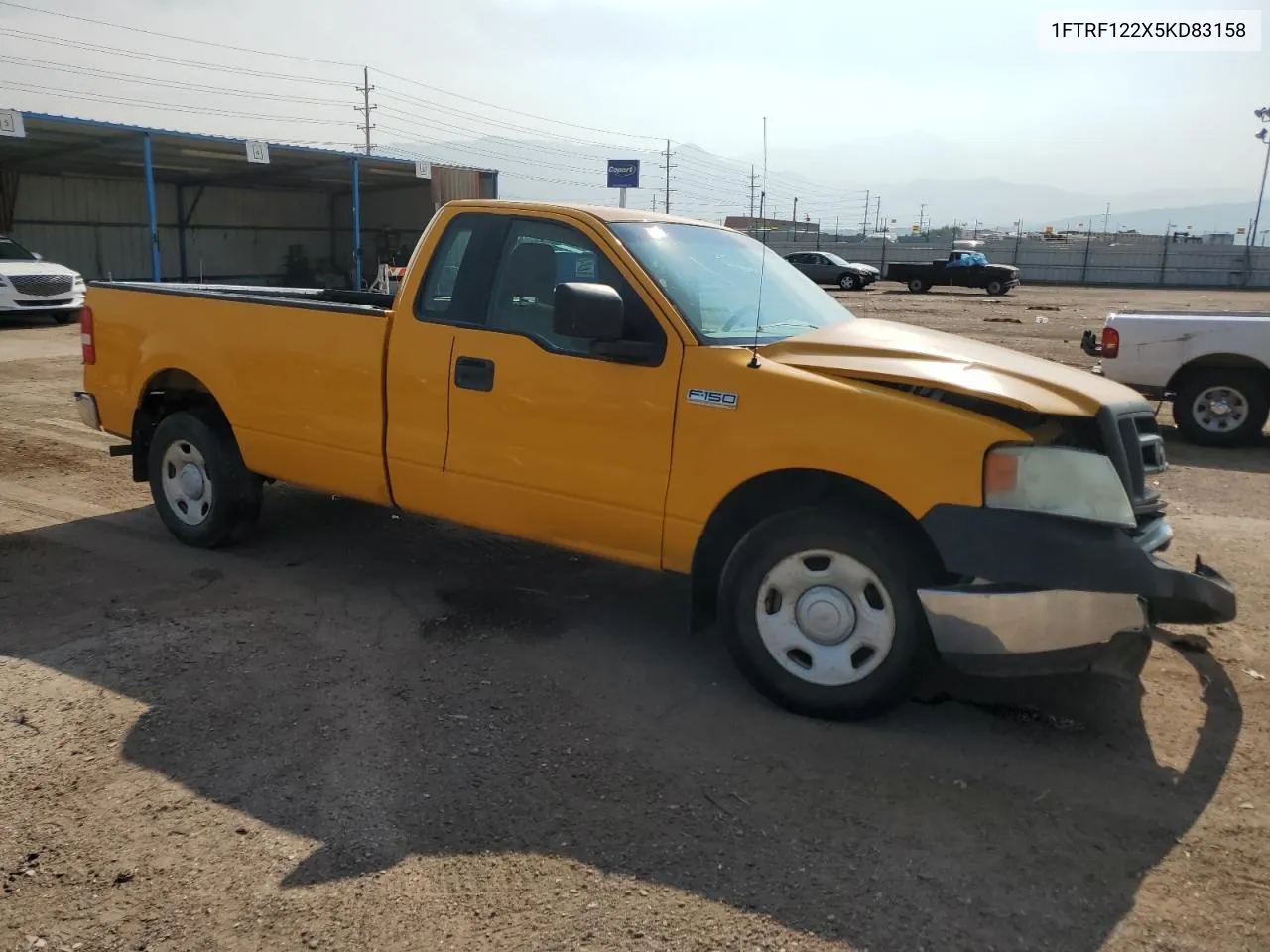 2005 Ford F150 VIN: 1FTRF122X5KD83158 Lot: 63909054