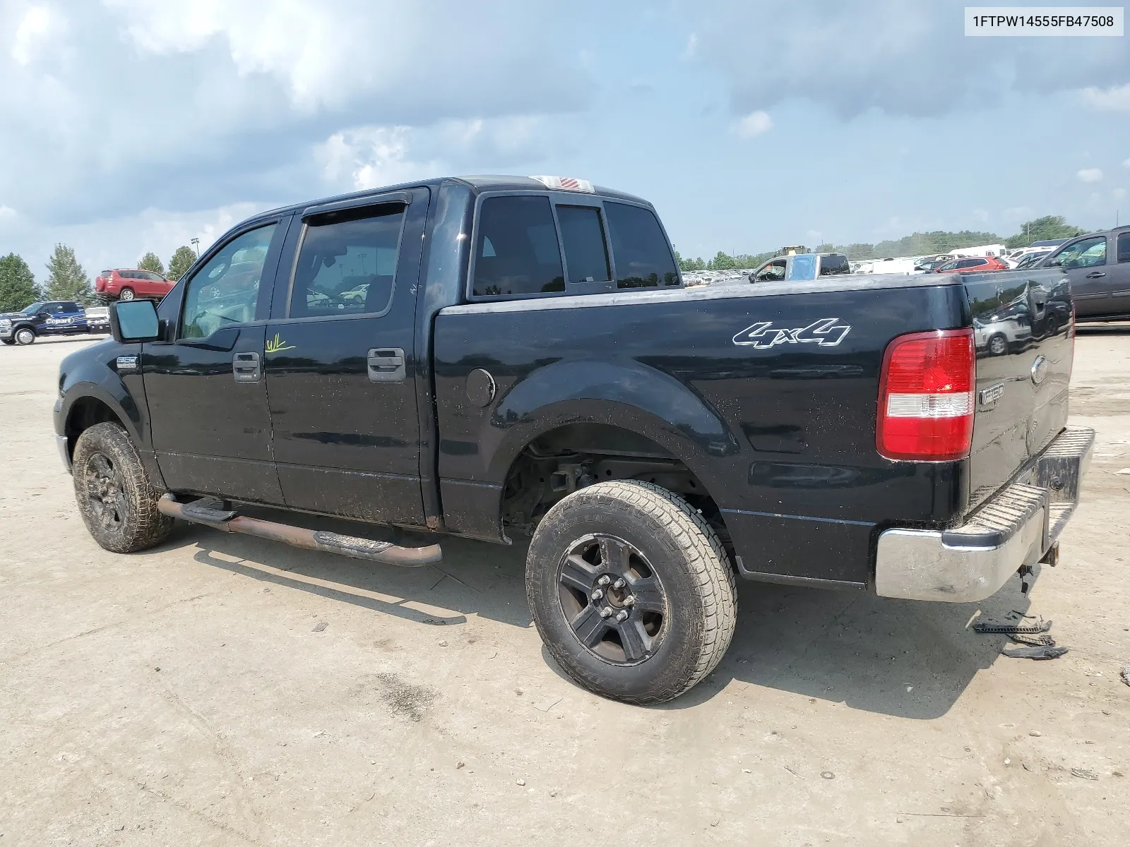 2005 Ford F150 Supercrew VIN: 1FTPW14555FB47508 Lot: 64466854