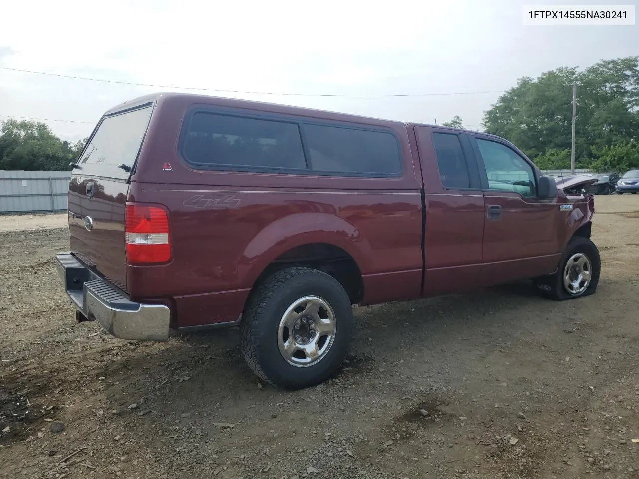 2005 Ford F150 VIN: 1FTPX14555NA30241 Lot: 65003644