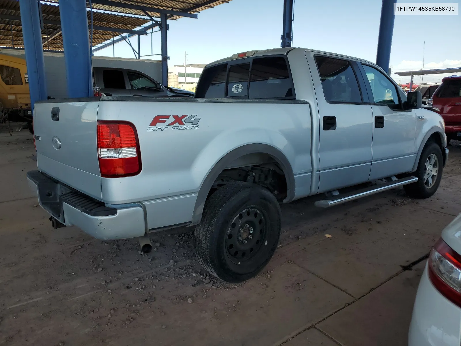 1FTPW14535KB58790 2005 Ford F150 Supercrew