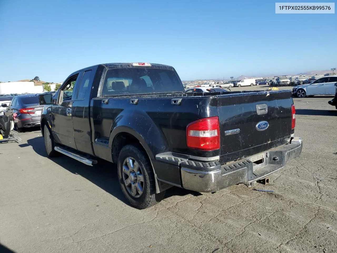 2005 Ford F150 VIN: 1FTPX02555KB99576 Lot: 66905914