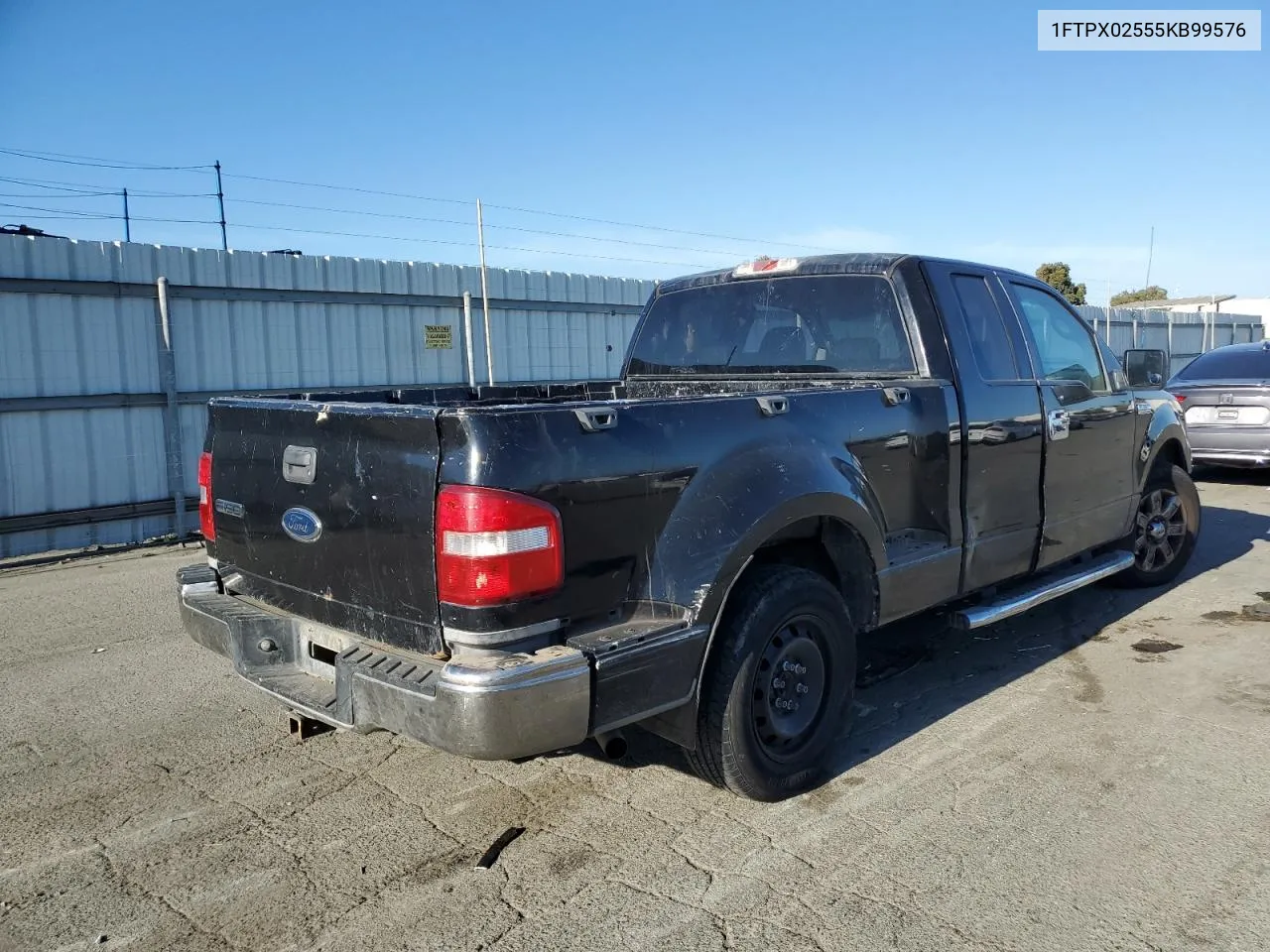 2005 Ford F150 VIN: 1FTPX02555KB99576 Lot: 66905914