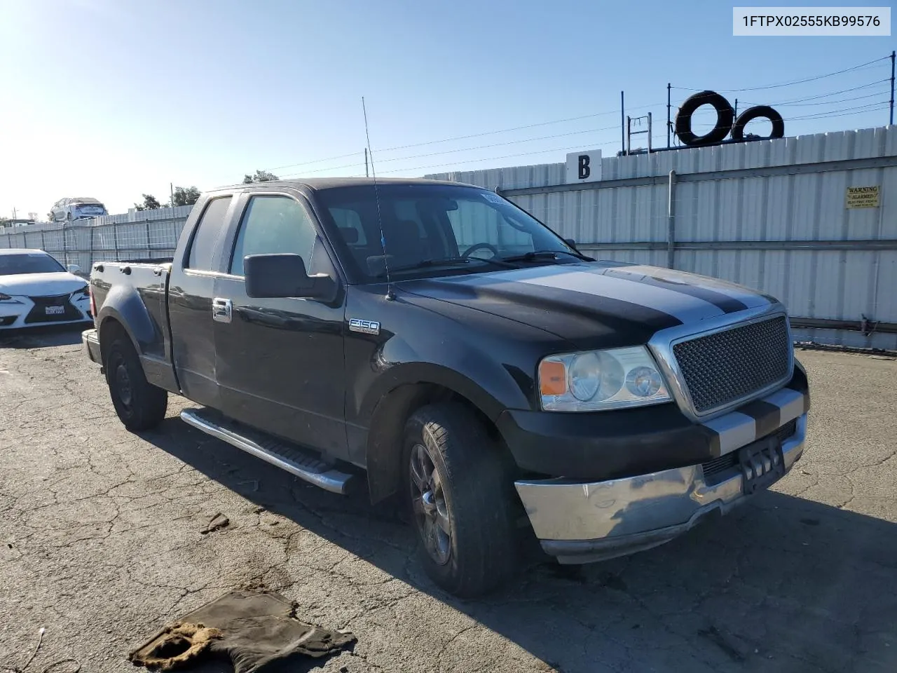 2005 Ford F150 VIN: 1FTPX02555KB99576 Lot: 66905914