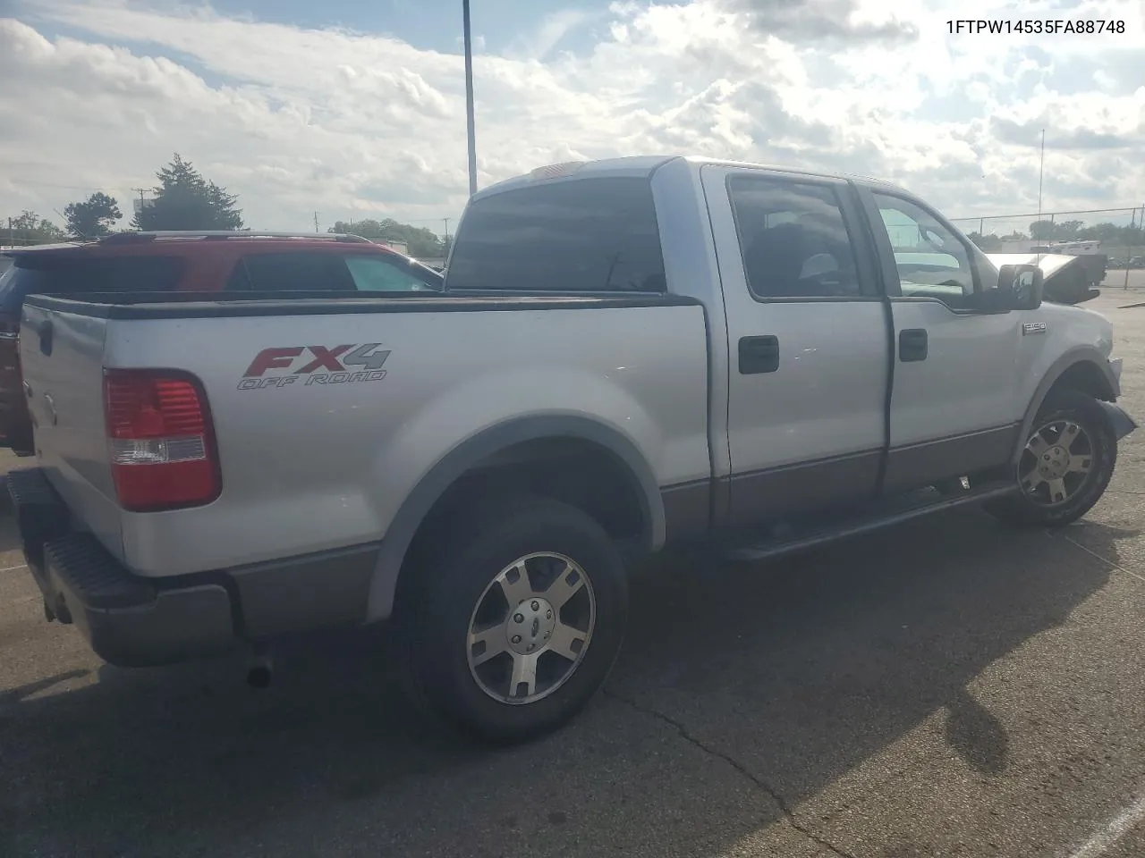 2005 Ford F150 Supercrew VIN: 1FTPW14535FA88748 Lot: 67050634