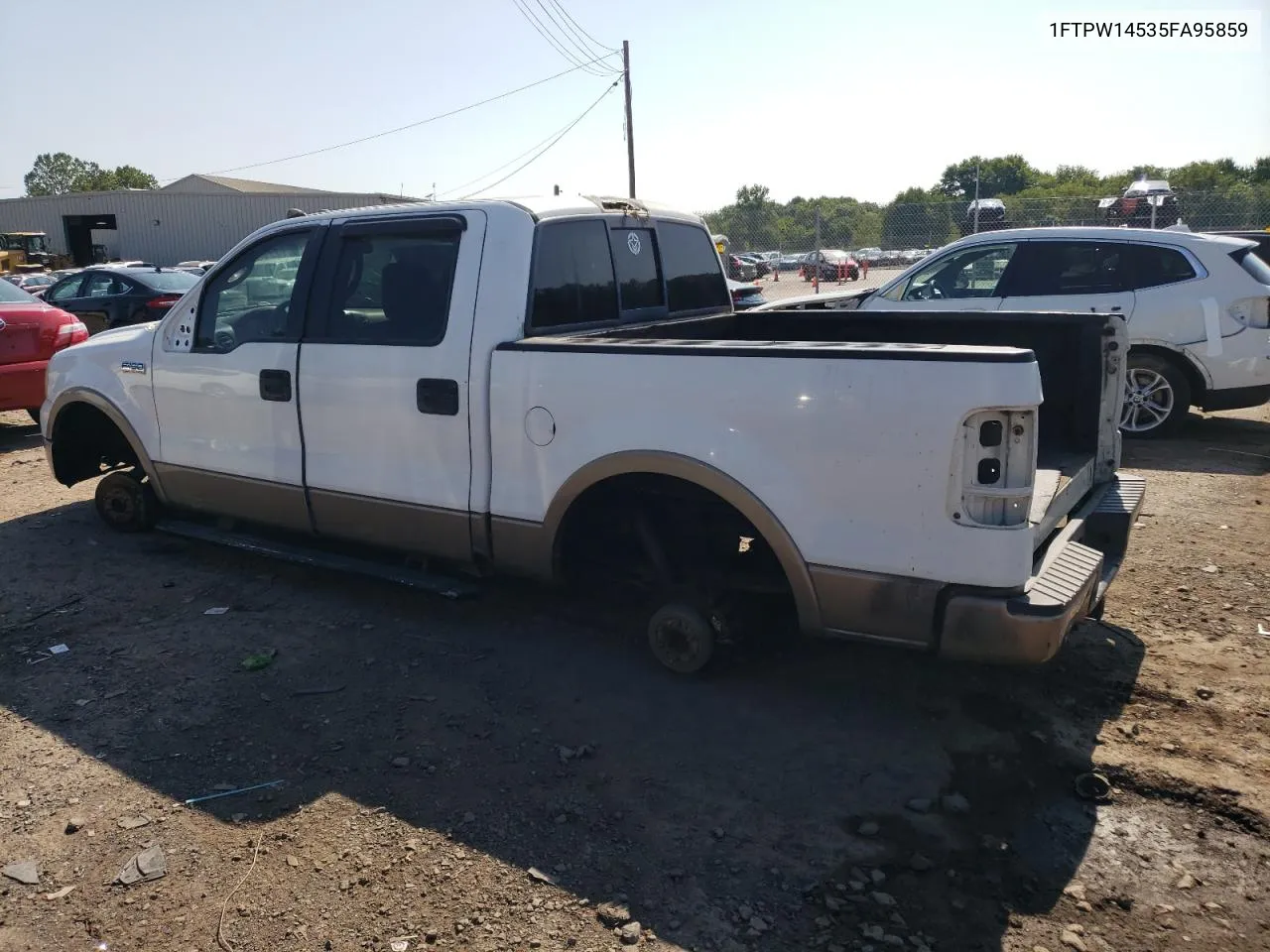 1FTPW14535FA95859 2005 Ford F150 Supercrew