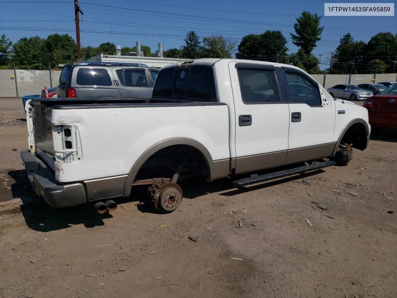 1FTPW14535FA95859 2005 Ford F150 Supercrew