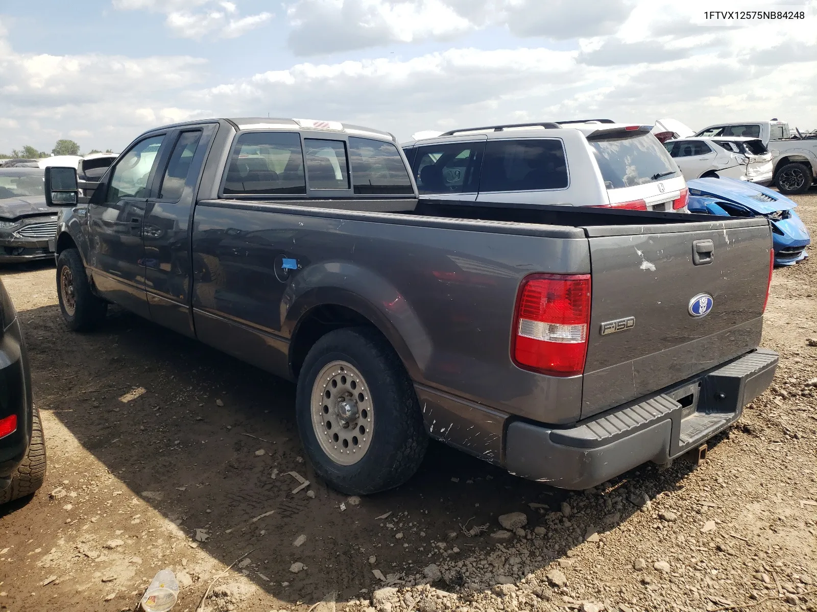 2005 Ford F150 VIN: 1FTVX12575NB84248 Lot: 67596074