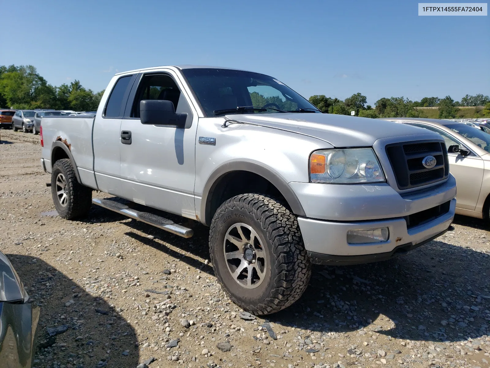 2005 Ford F150 VIN: 1FTPX14555FA72404 Lot: 67731534