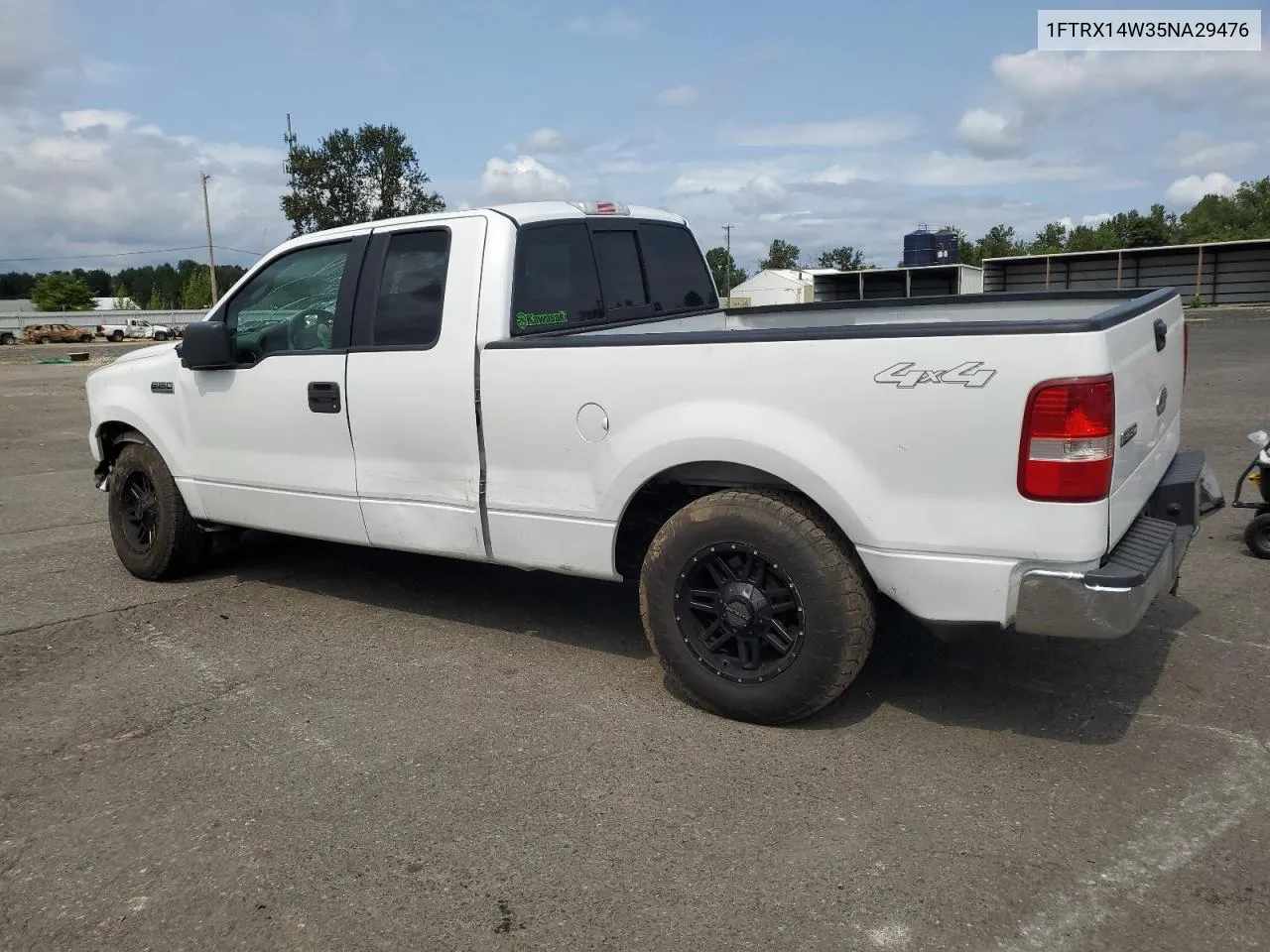 2005 Ford F150 VIN: 1FTRX14W35NA29476 Lot: 67774804