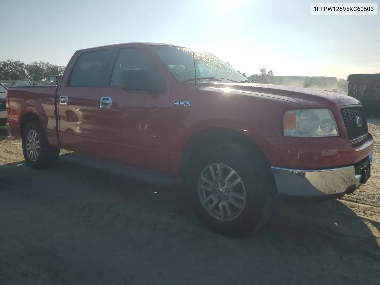 2005 Ford F150 Supercrew VIN: 1FTPW12595KC60503 Lot: 68058084