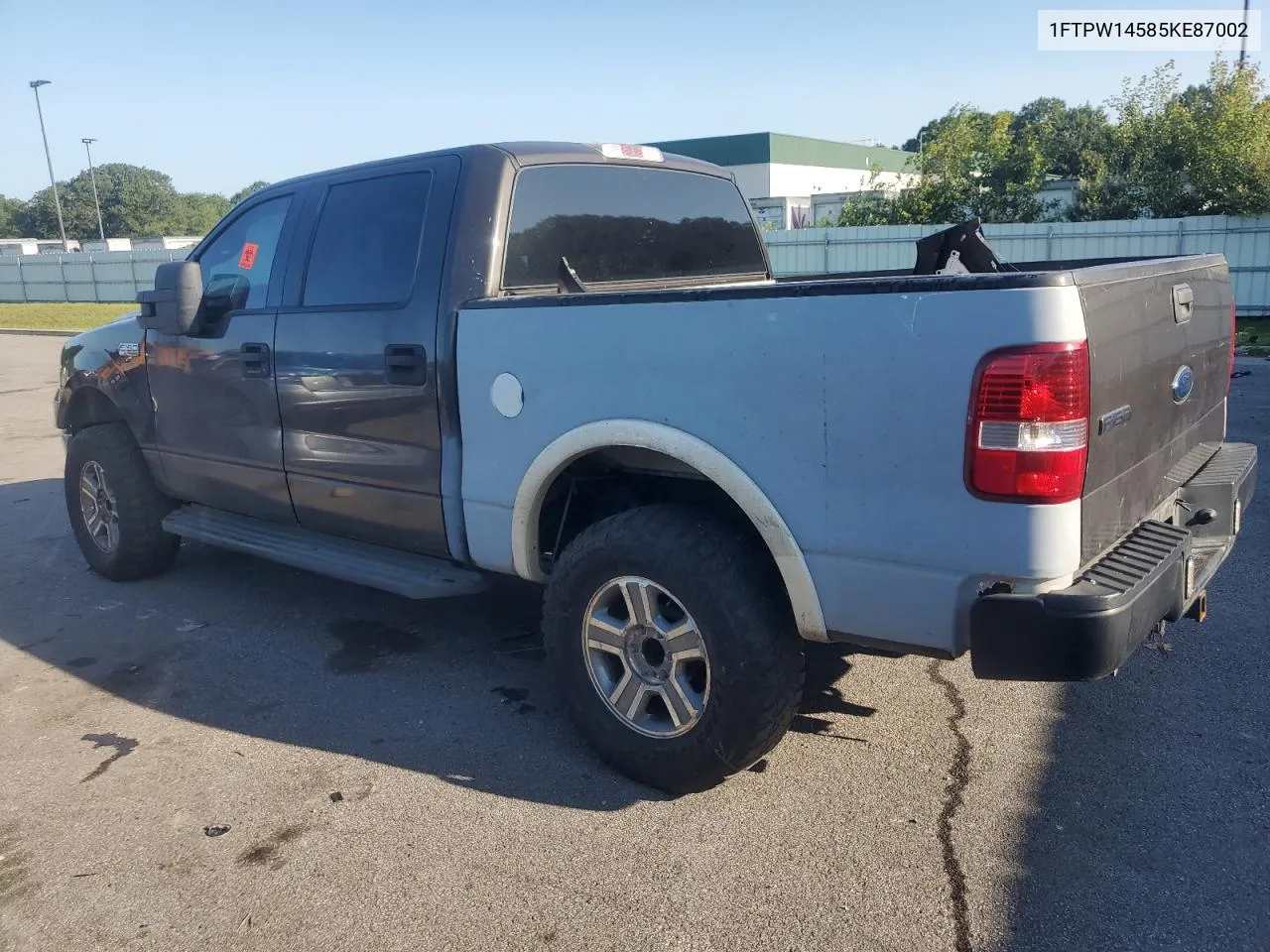 1FTPW14585KE87002 2005 Ford F150 Supercrew