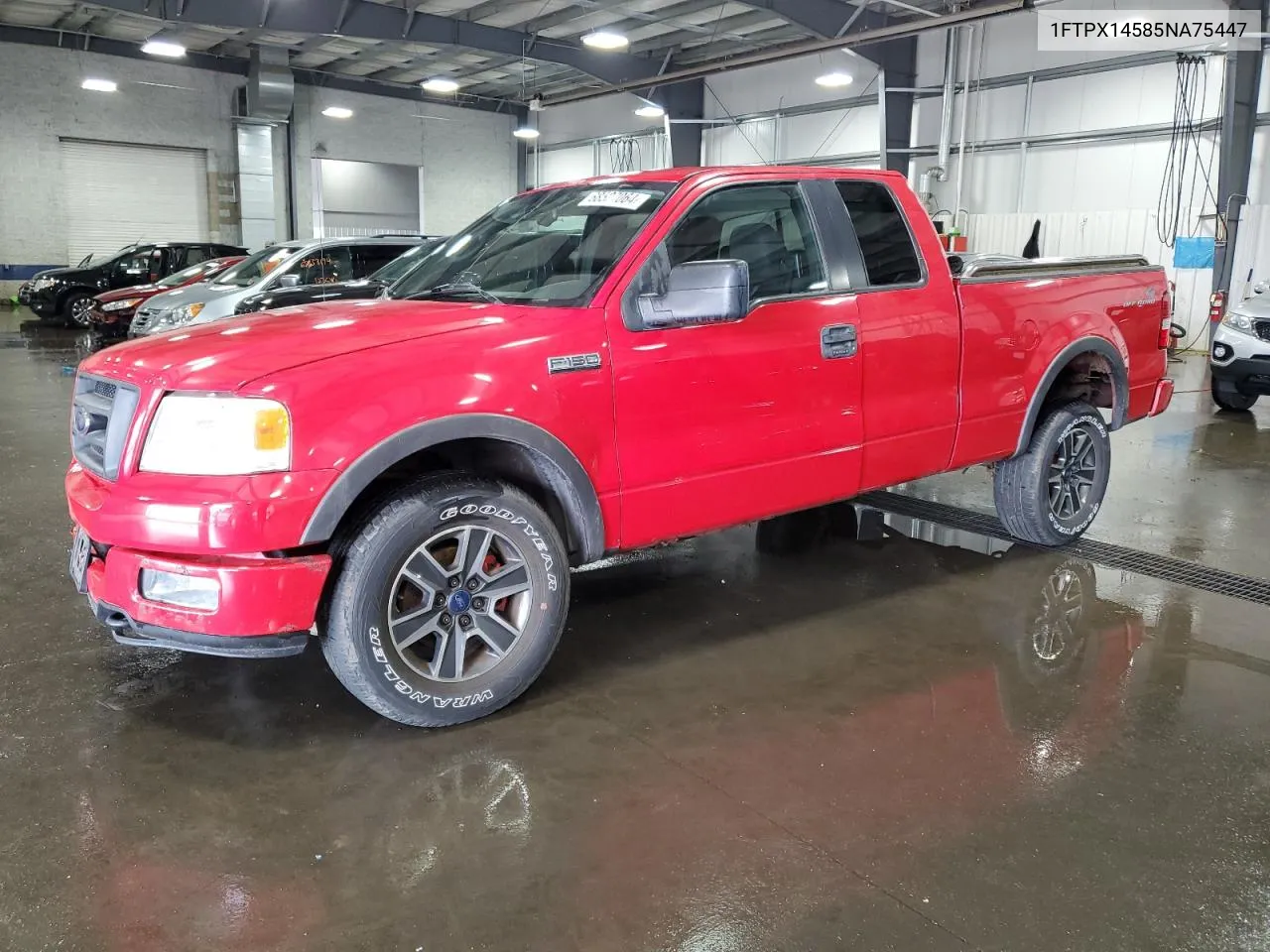 2005 Ford F150 VIN: 1FTPX14585NA75447 Lot: 68527064