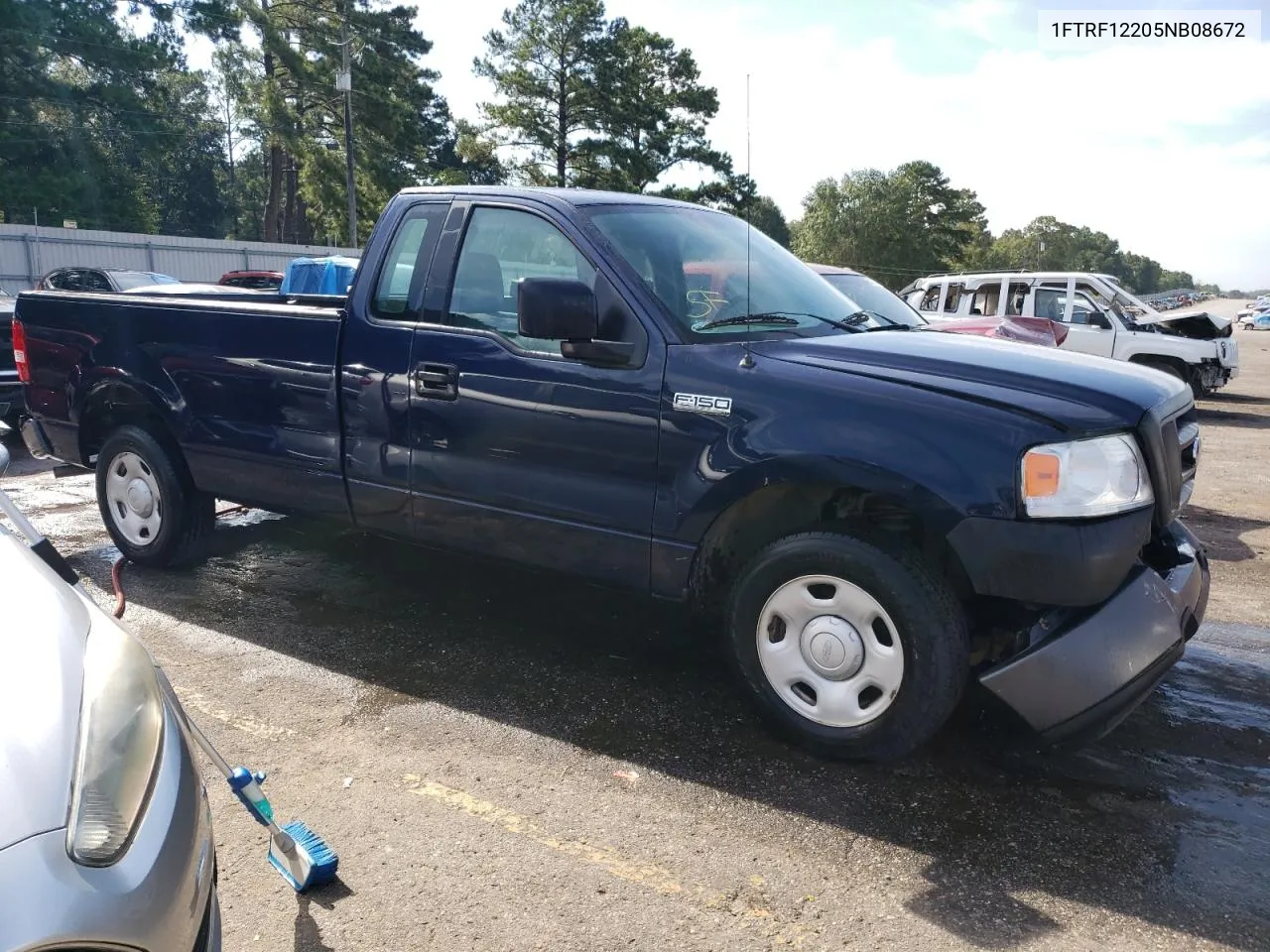 2005 Ford F150 VIN: 1FTRF12205NB08672 Lot: 68904944