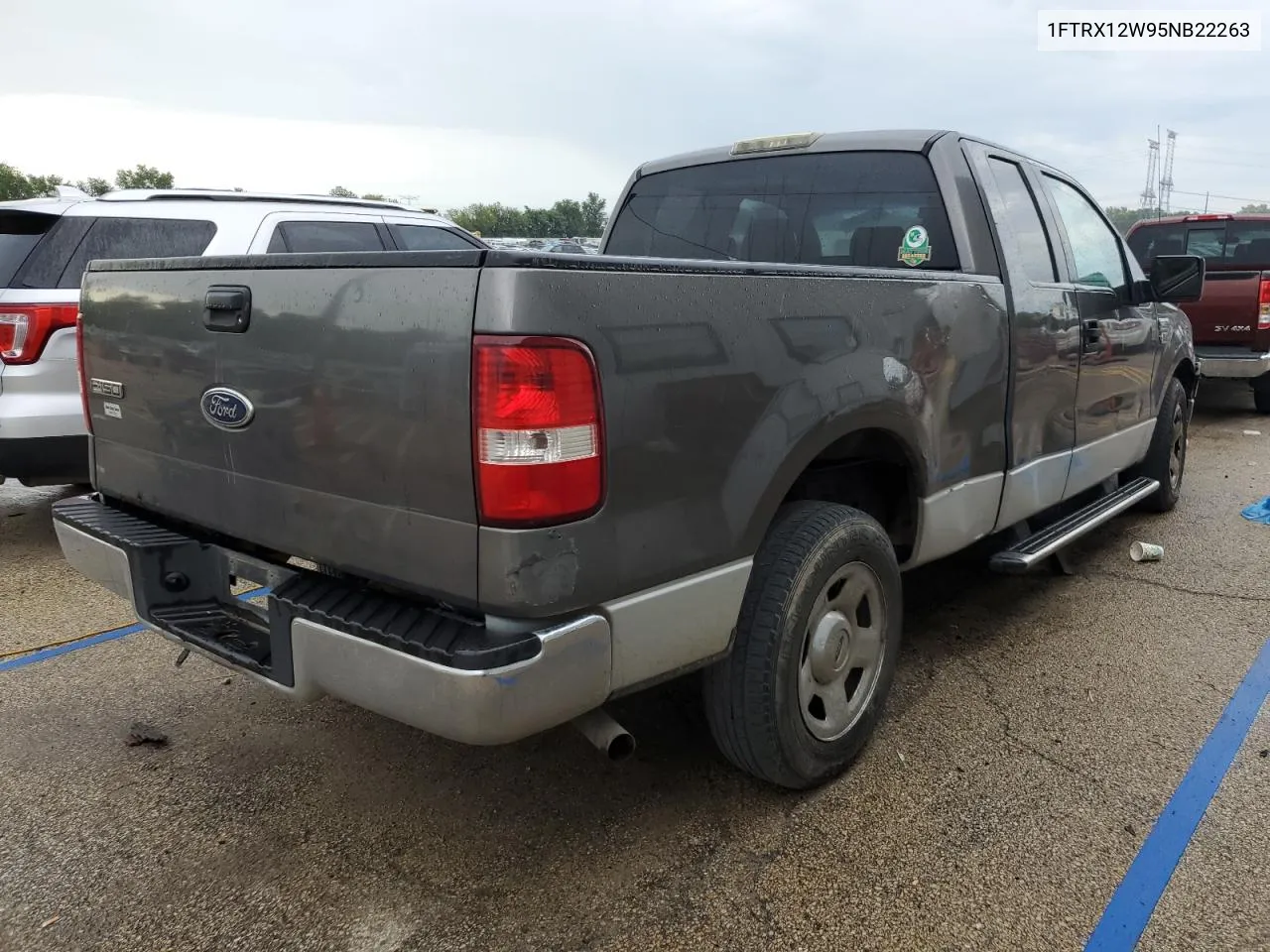 2005 Ford F150 VIN: 1FTRX12W95NB22263 Lot: 69013264