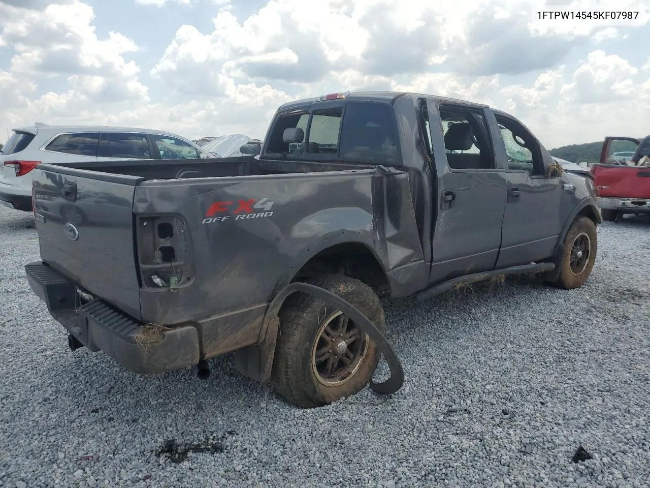 2005 Ford F150 Supercrew VIN: 1FTPW14545KF07987 Lot: 69487814