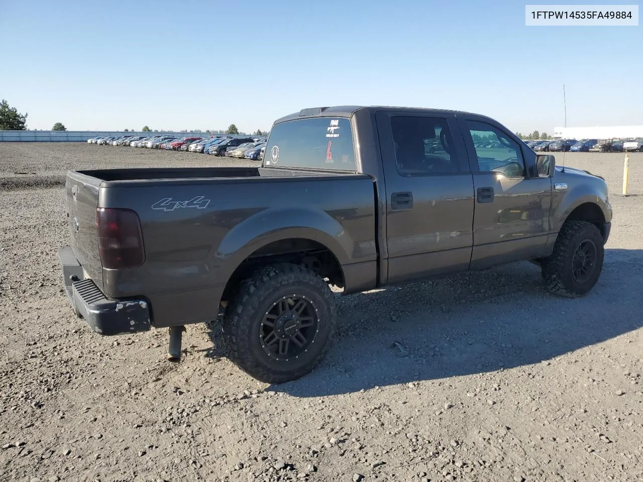 2005 Ford F150 Supercrew VIN: 1FTPW14535FA49884 Lot: 70054574