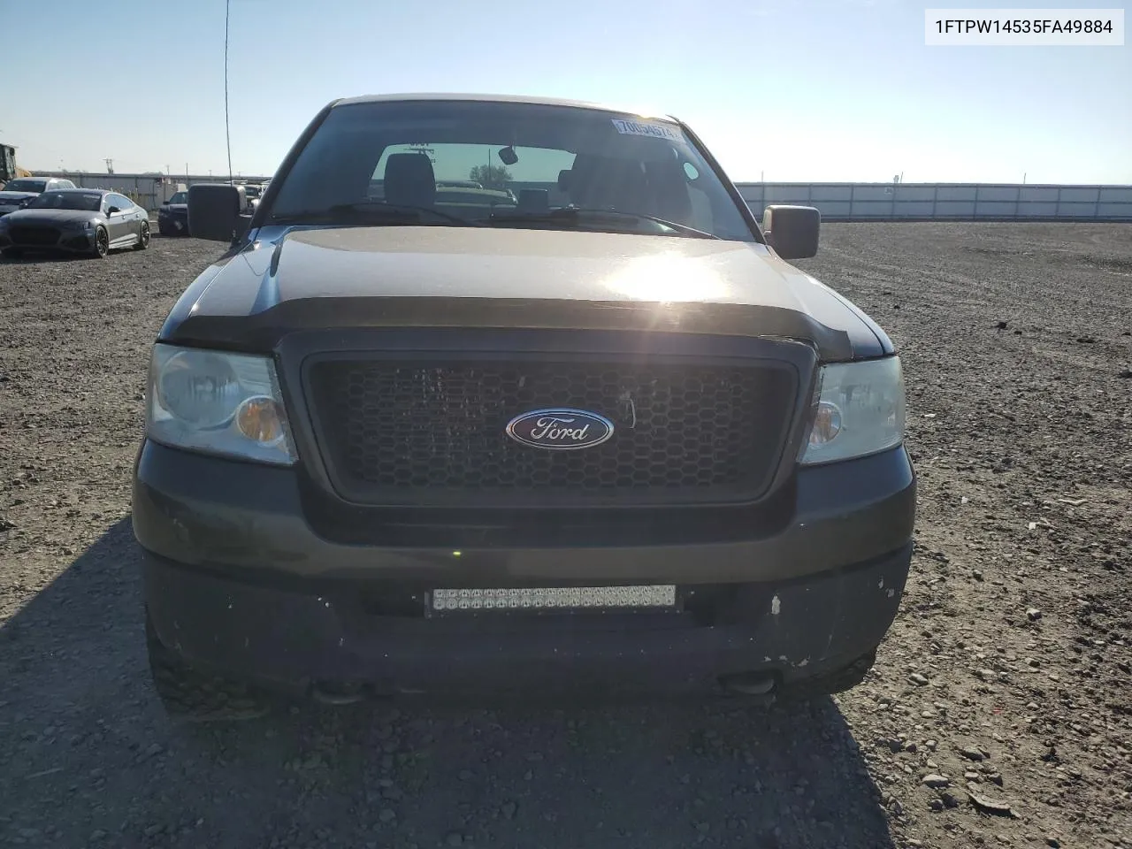 2005 Ford F150 Supercrew VIN: 1FTPW14535FA49884 Lot: 70054574