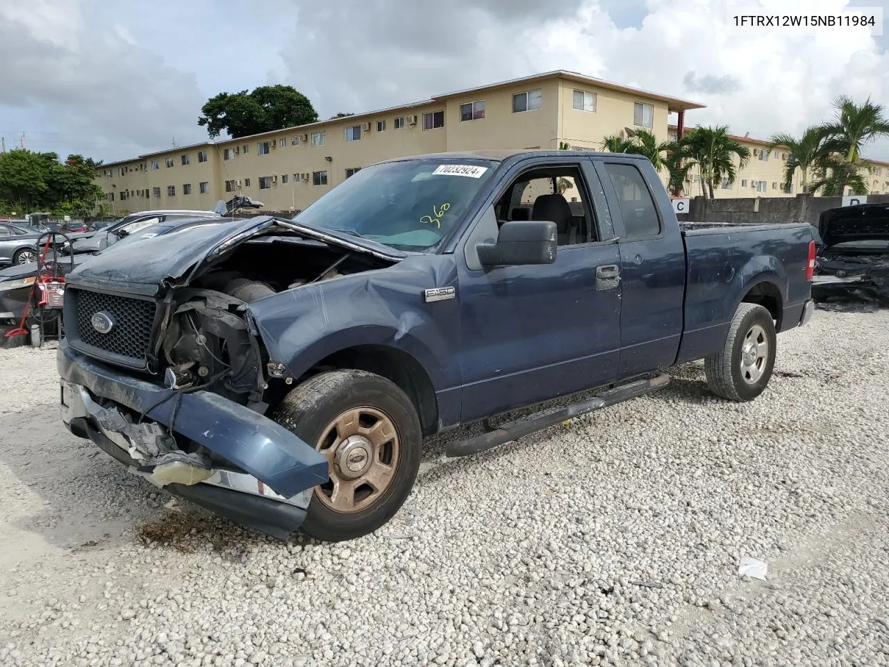 2005 Ford F150 VIN: 1FTRX12W15NB11984 Lot: 70232924