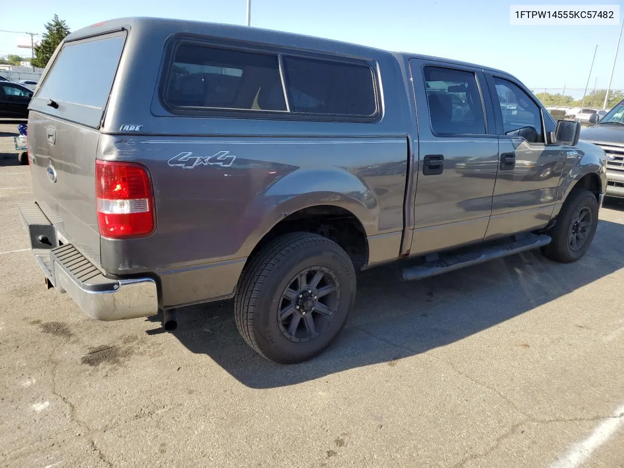 2005 Ford F150 Supercrew VIN: 1FTPW14555KC57482 Lot: 70328544