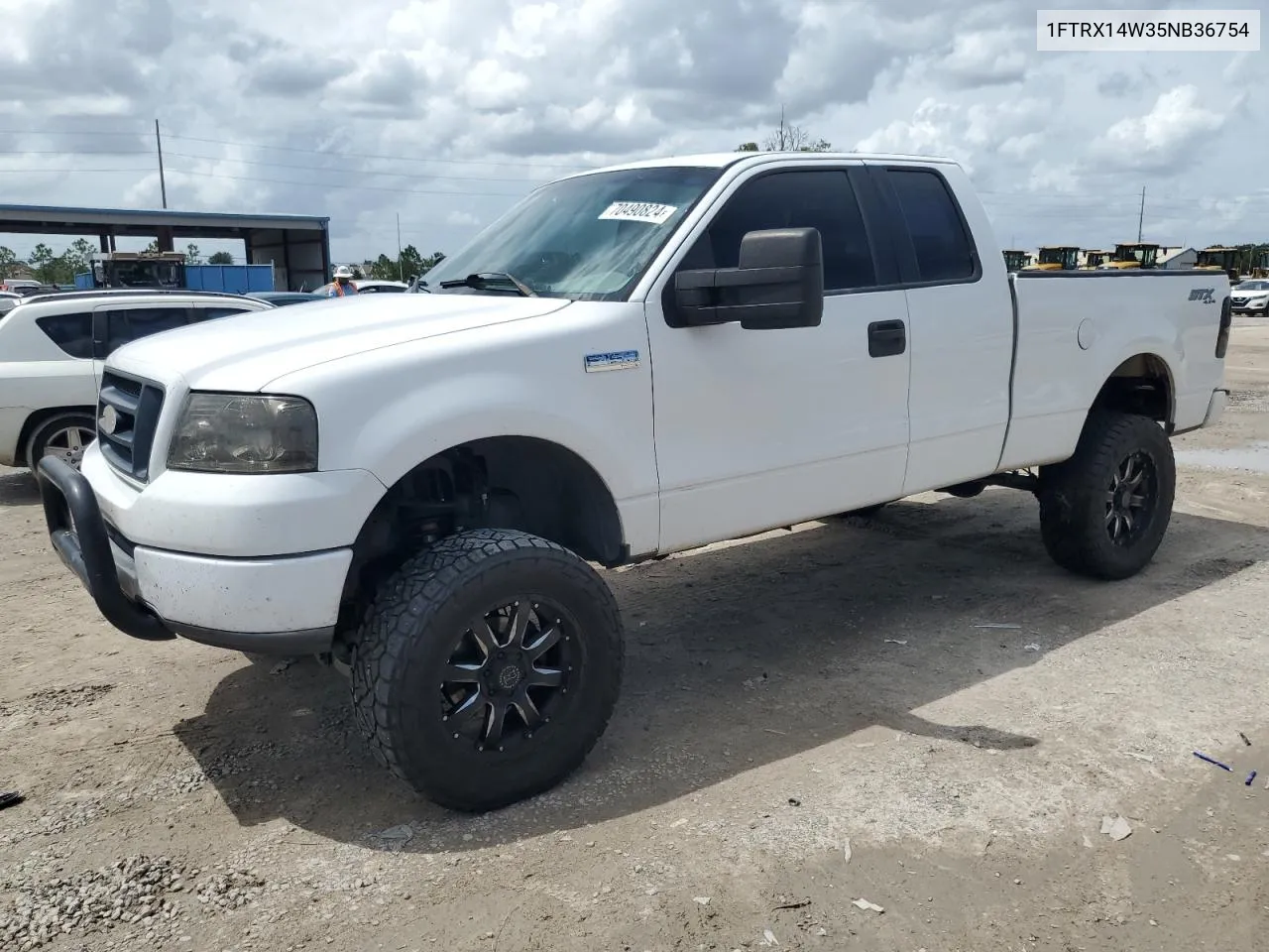 2005 Ford F150 VIN: 1FTRX14W35NB36754 Lot: 70490824