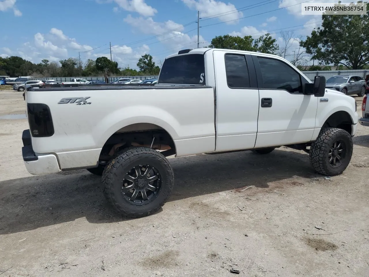 2005 Ford F150 VIN: 1FTRX14W35NB36754 Lot: 70490824