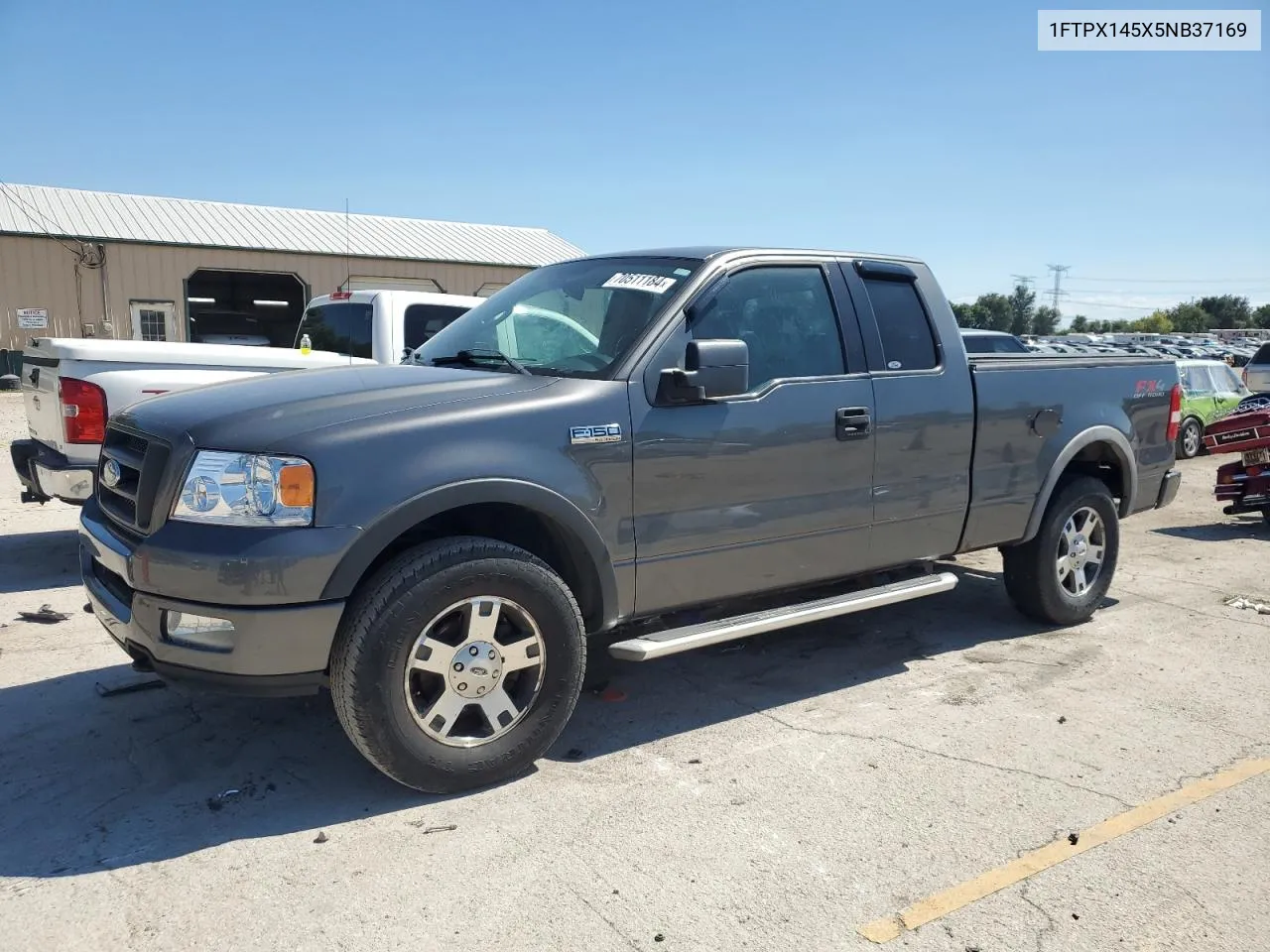 2005 Ford F150 VIN: 1FTPX145X5NB37169 Lot: 70511184