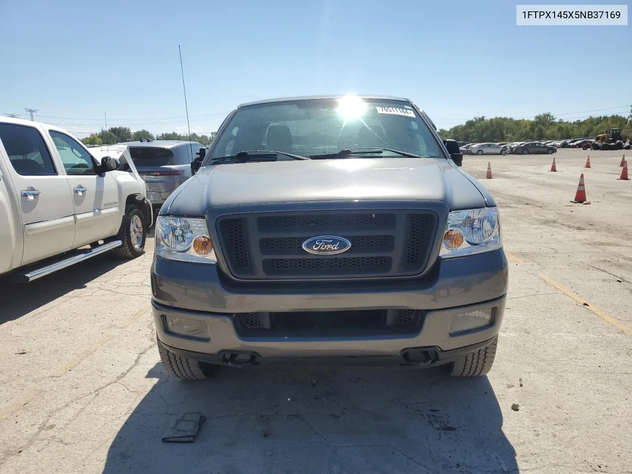 2005 Ford F150 VIN: 1FTPX145X5NB37169 Lot: 70511184