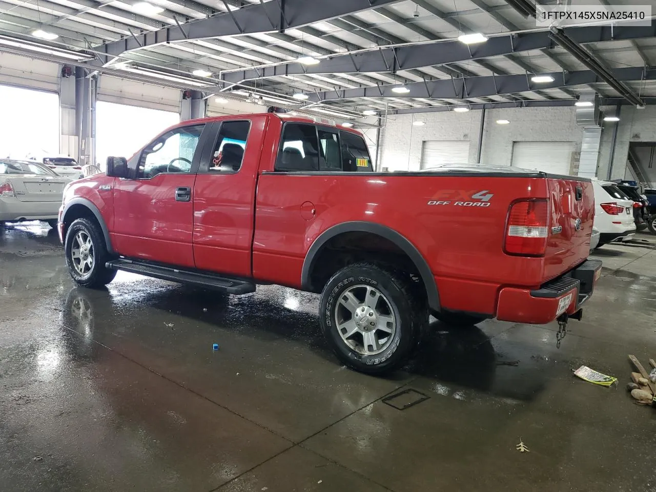 2005 Ford F150 VIN: 1FTPX145X5NA25410 Lot: 70605384