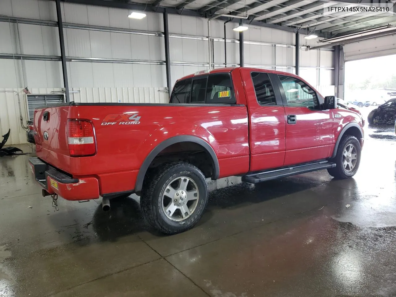 2005 Ford F150 VIN: 1FTPX145X5NA25410 Lot: 70605384