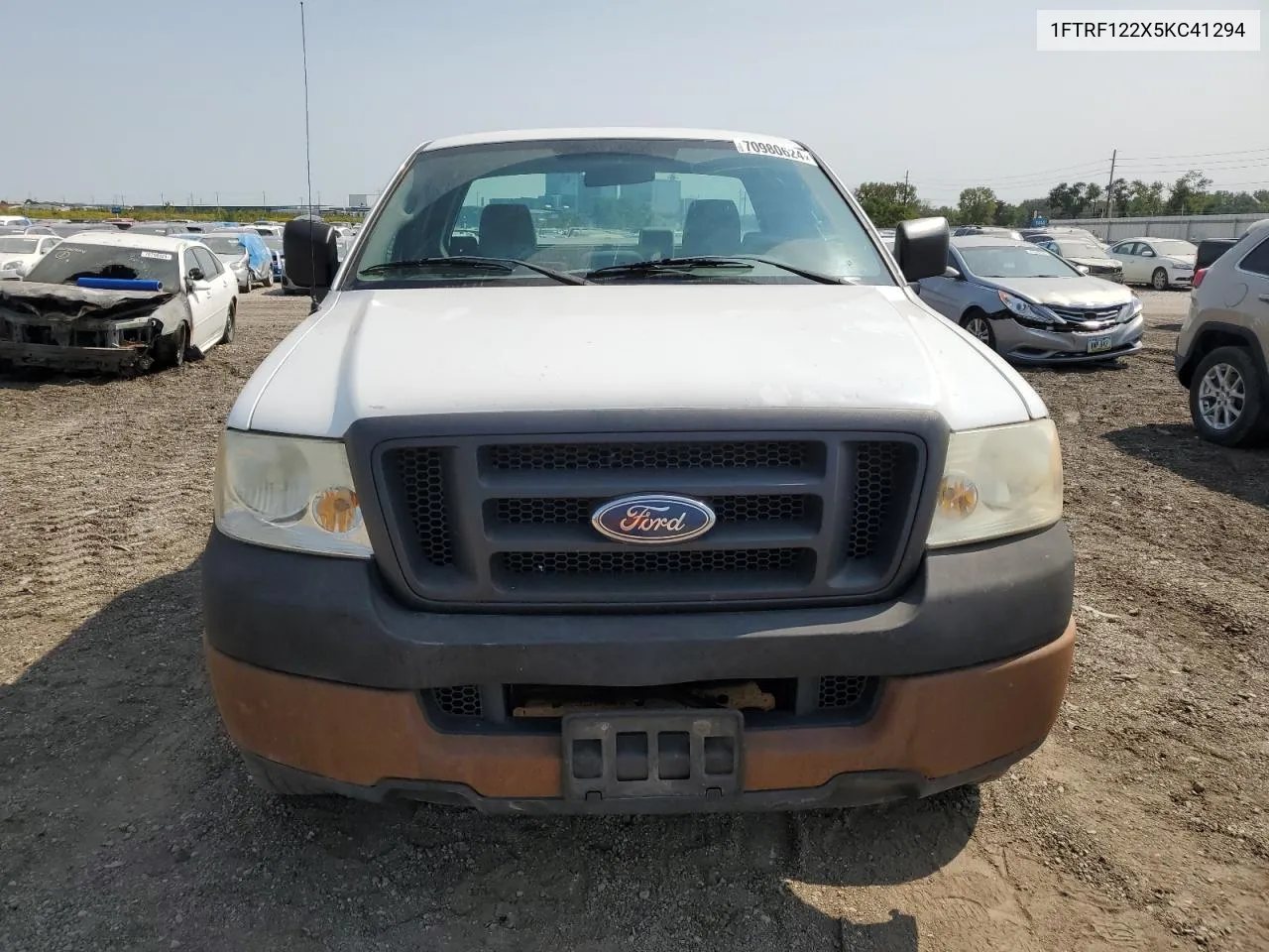 2005 Ford F150 VIN: 1FTRF122X5KC41294 Lot: 70980624