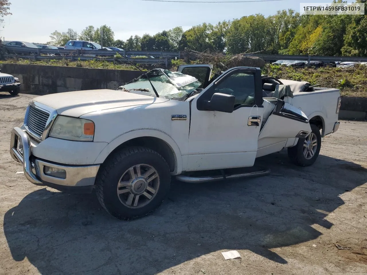 2005 Ford F150 Supercrew VIN: 1FTPW14595FB31019 Lot: 71004844