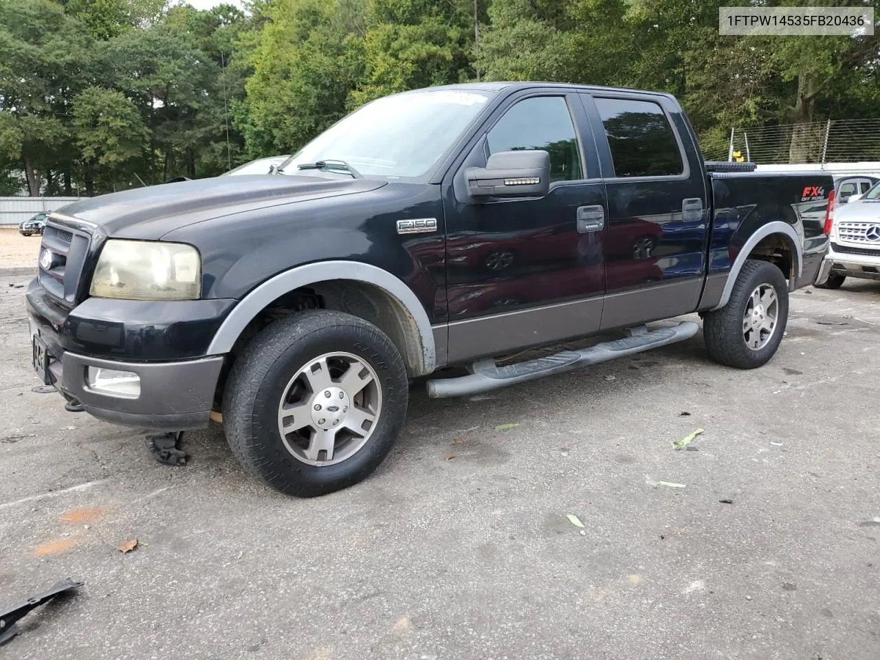 2005 Ford F150 Supercrew VIN: 1FTPW14535FB20436 Lot: 71560534