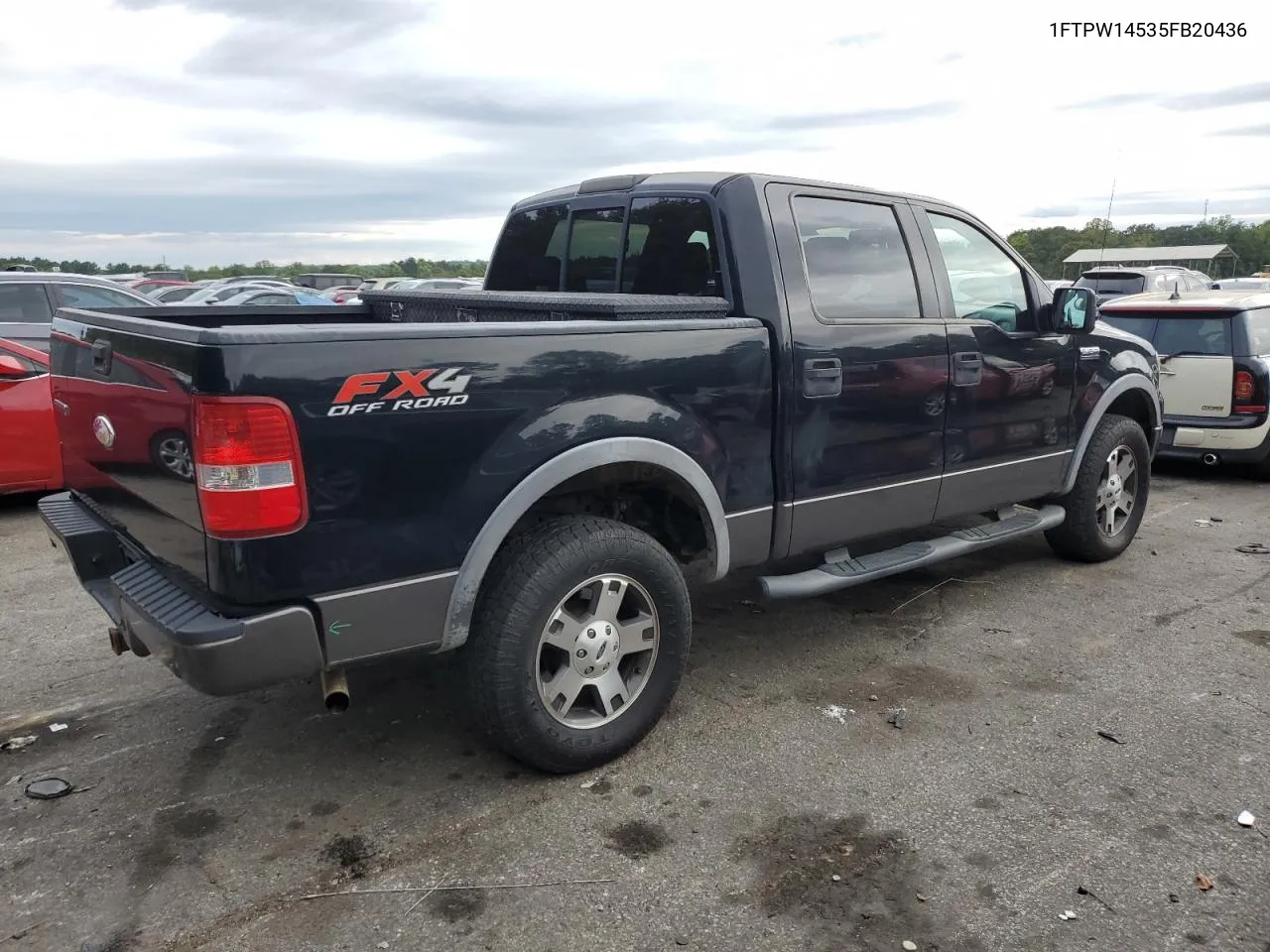 2005 Ford F150 Supercrew VIN: 1FTPW14535FB20436 Lot: 71560534