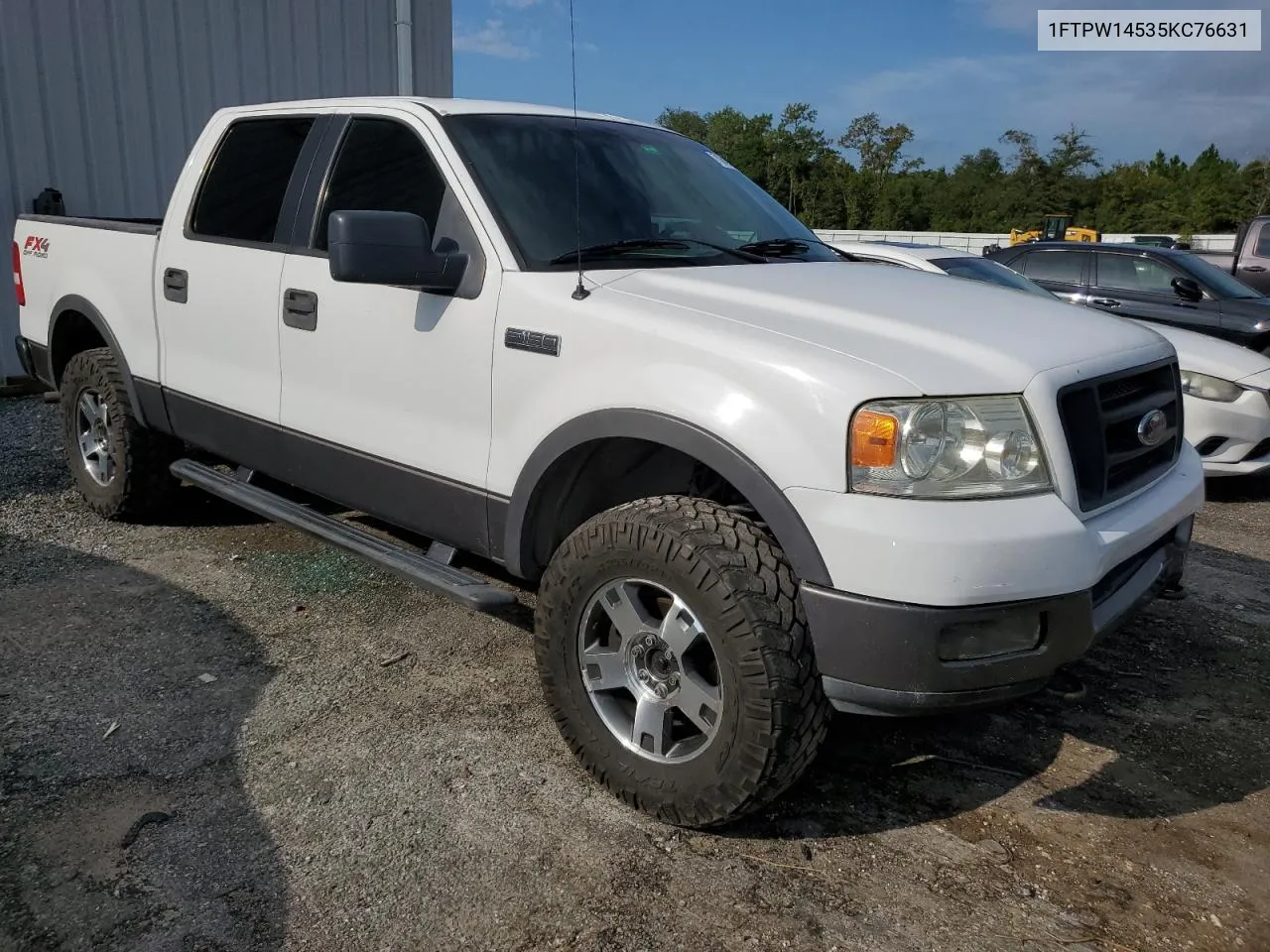 1FTPW14535KC76631 2005 Ford F150 Supercrew