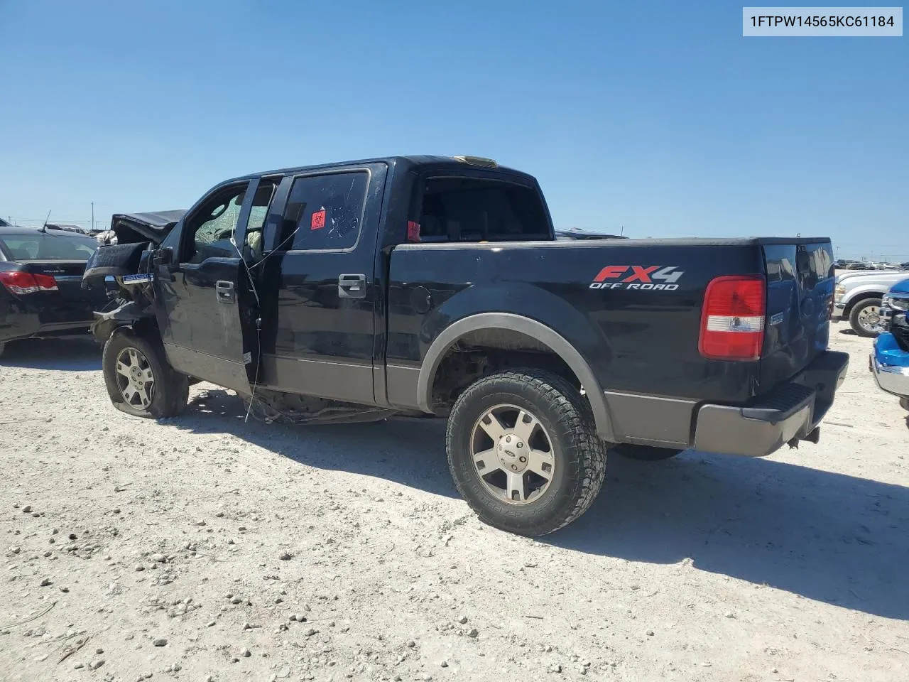 2005 Ford F150 Supercrew VIN: 1FTPW14565KC61184 Lot: 73531964