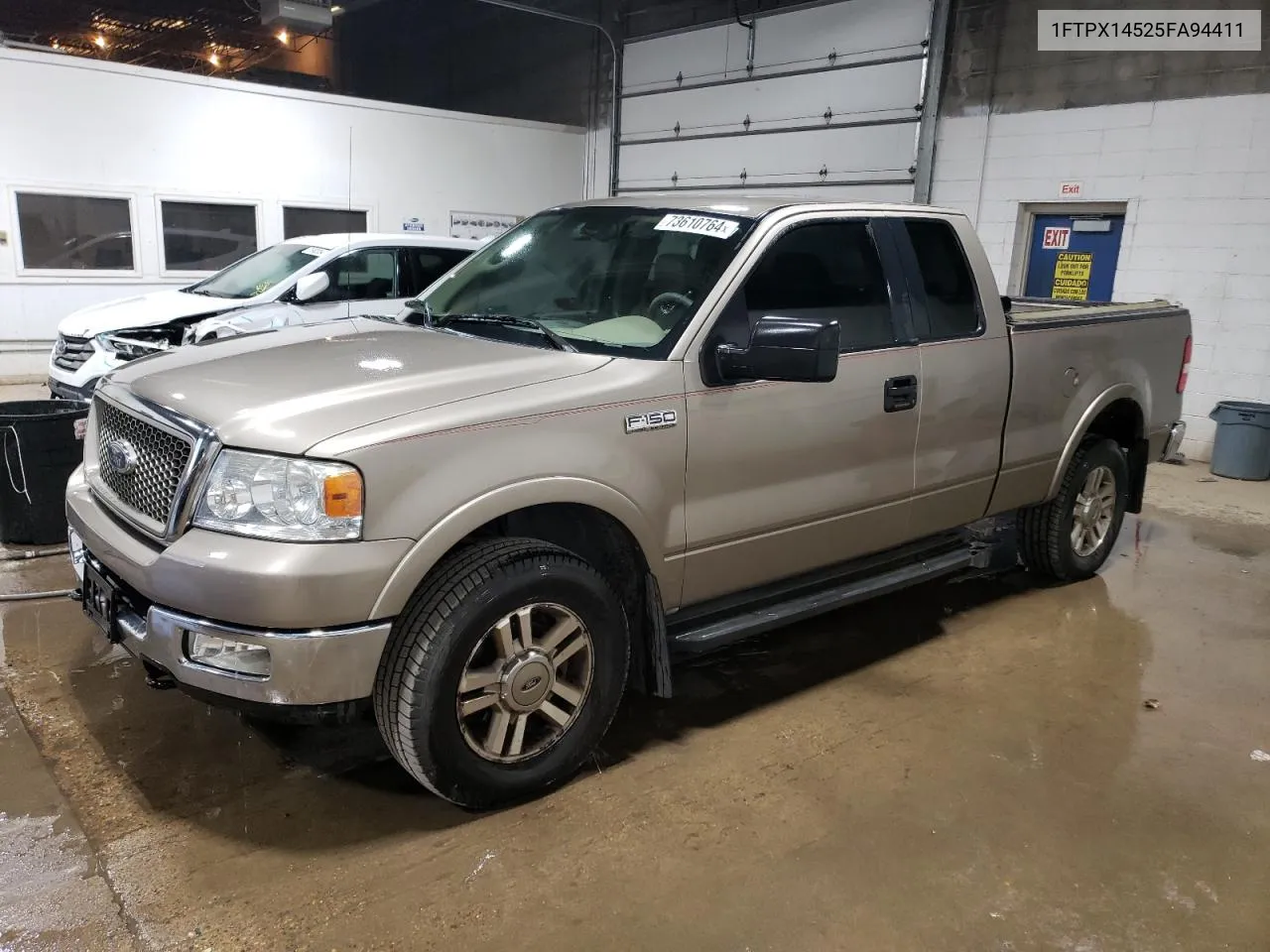 2005 Ford F150 VIN: 1FTPX14525FA94411 Lot: 73610764