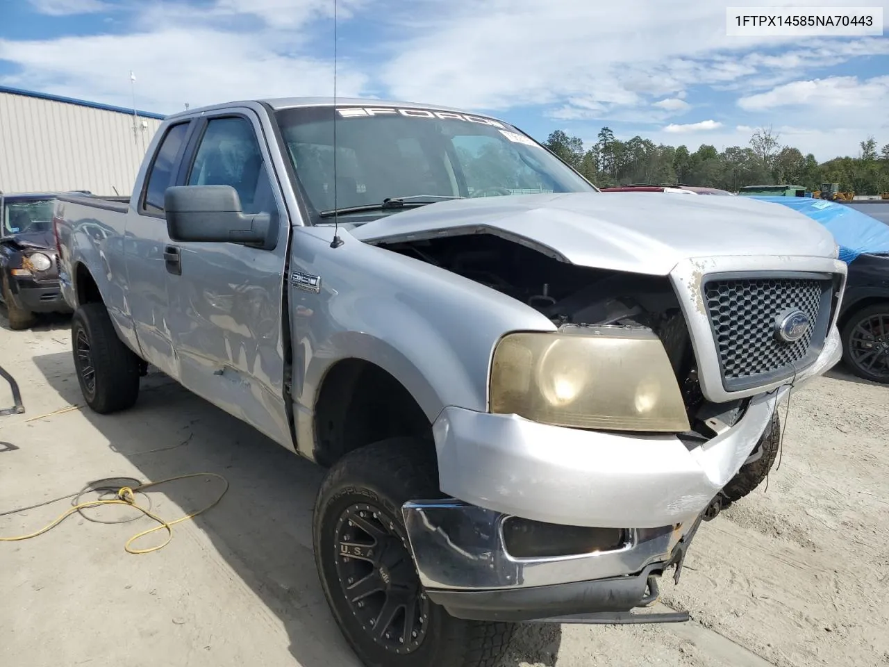 2005 Ford F150 VIN: 1FTPX14585NA70443 Lot: 73627954