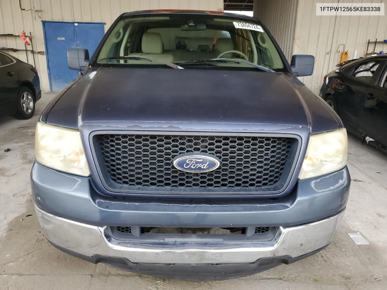 2005 Ford F150 Supercrew VIN: 1FTPW12565KE83338 Lot: 73894724